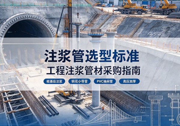 交口注浆管选型标准